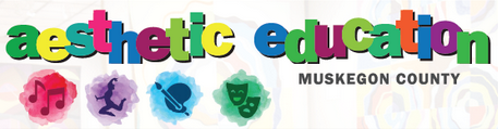 Aesthetic education muskegon county logo