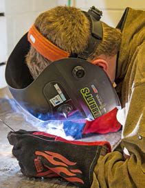 Welder in Action