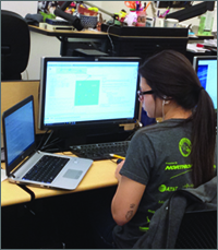 Girl computers and engineering