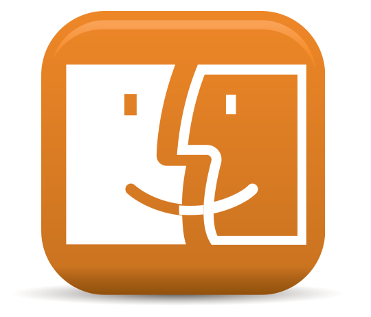 Thrive Icon double faces Orange background